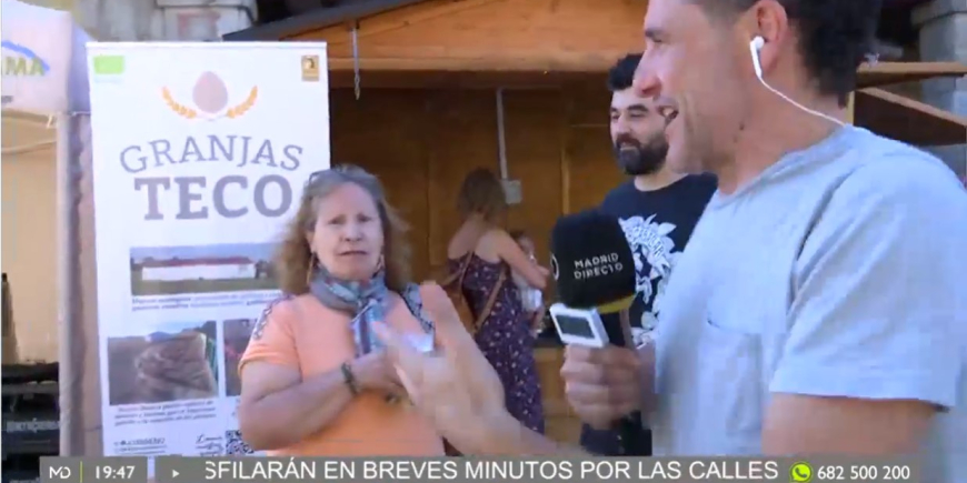 Granjas TECO participa en la 2ª feria gastronómica de Guadarrama