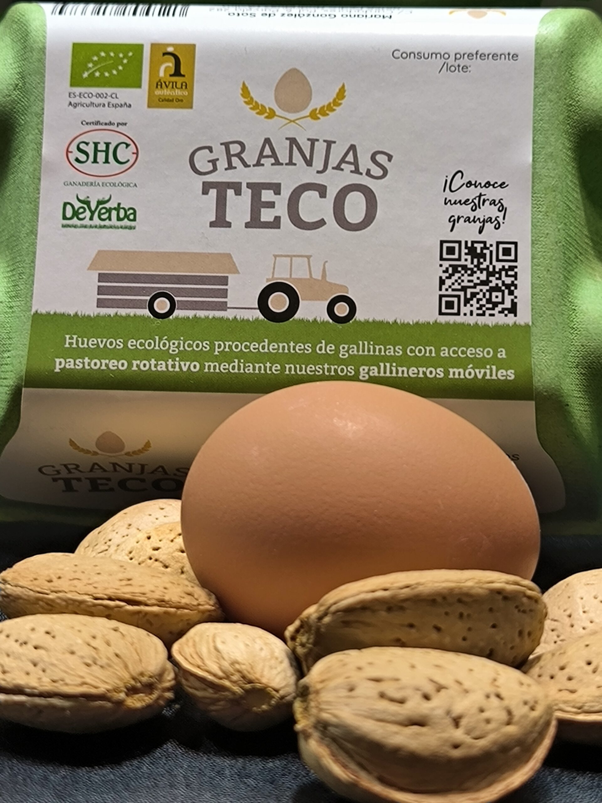 Almendras ecológicas regenerativas